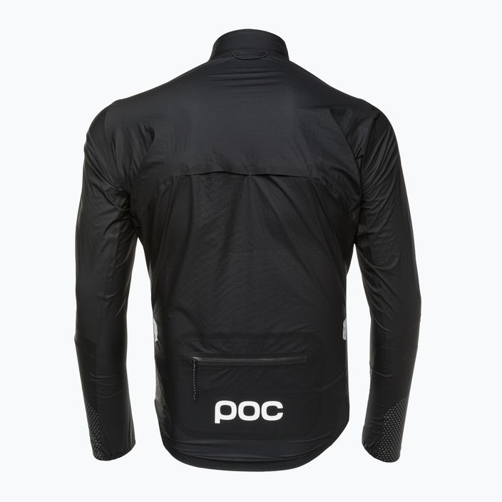 Men's cycling jacket POC Haven Rain uranium black 9