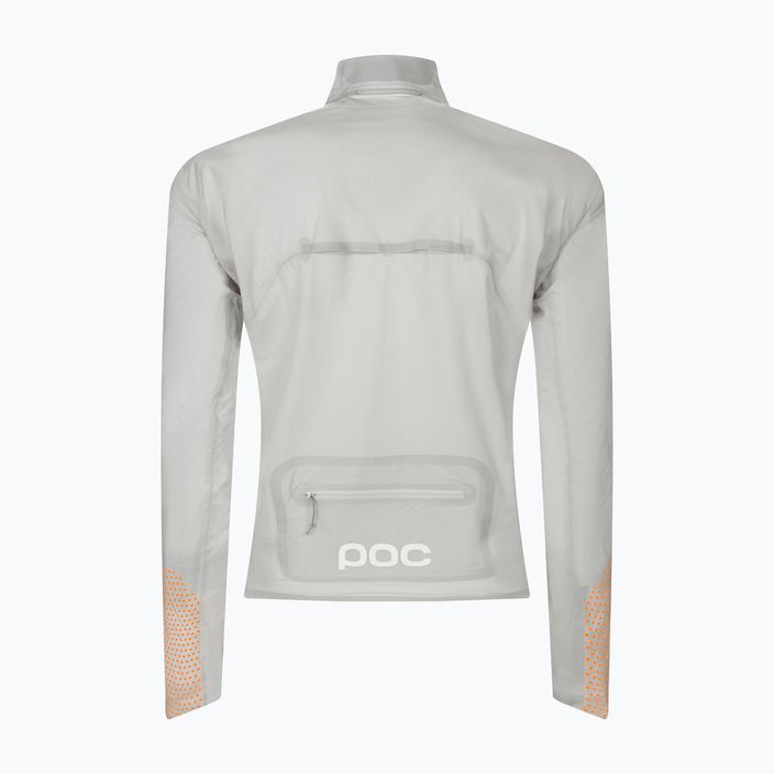 Men's cycling jacket POC Haven Rain granite grey 2