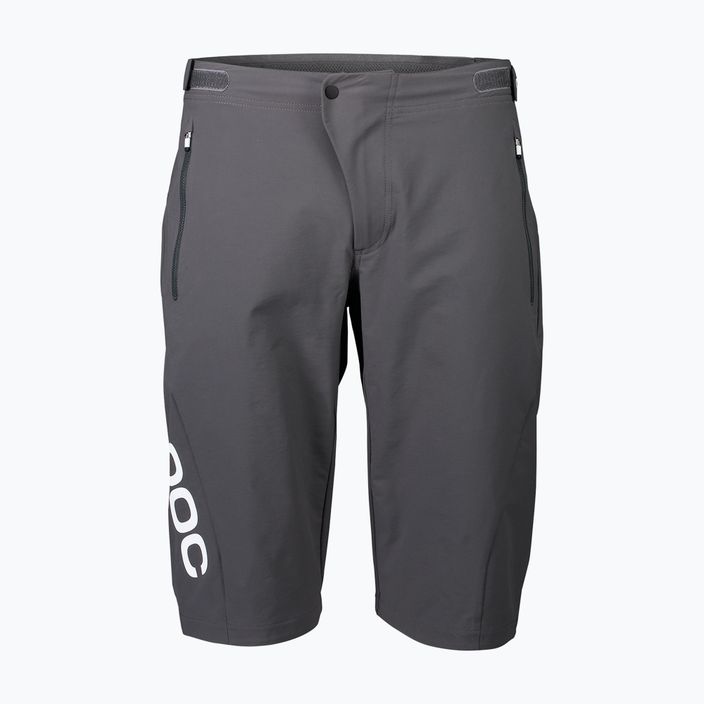 Men's cycling shorts POC Essential Enduro sylvanite grey 4