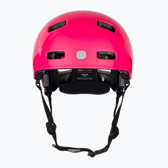 Children's bike helmet POC Pocito Crane MIPS fluorescent pink 2