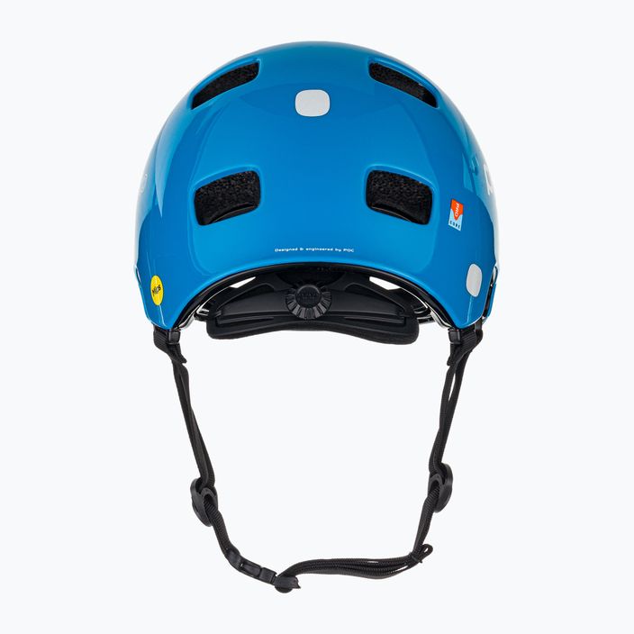 Children's bike helmet POC Pocito Crane MIPS fluorescent blue 3