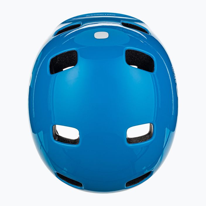 Children's bike helmet POC Pocito Crane MIPS fluorescent blue 6