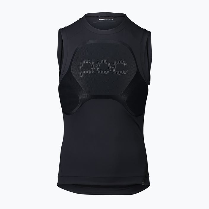 Bike jersey with protectors POC Oseus VPD Torso uranium black