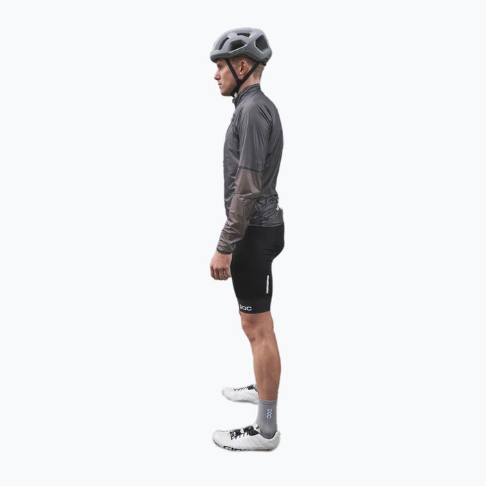 Men's cycling jacket POC The Supreme Rain sylvanite grey 2