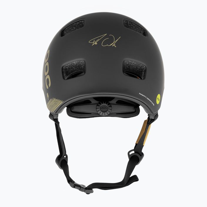 Bike helmet POC Crane MIPS Fabio Ed. uranium black matt/gold 3