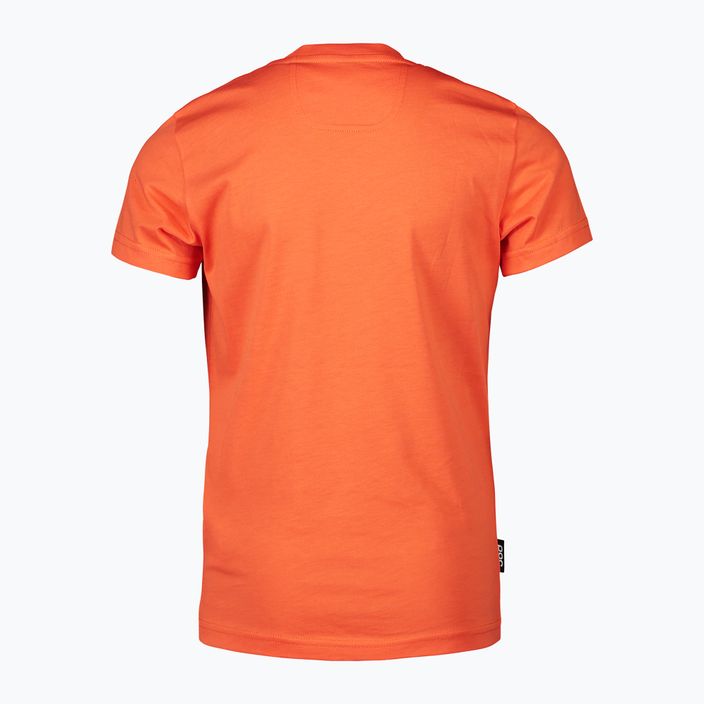 Children's trekking shirt POC 61607 Tee zink orange 2