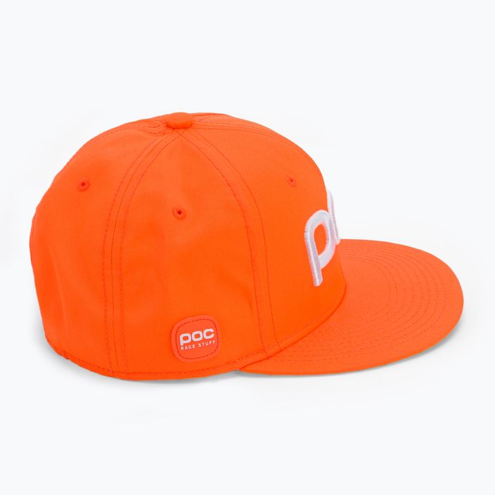 Baseball cap POC Race Stuff fluorescent orange 2