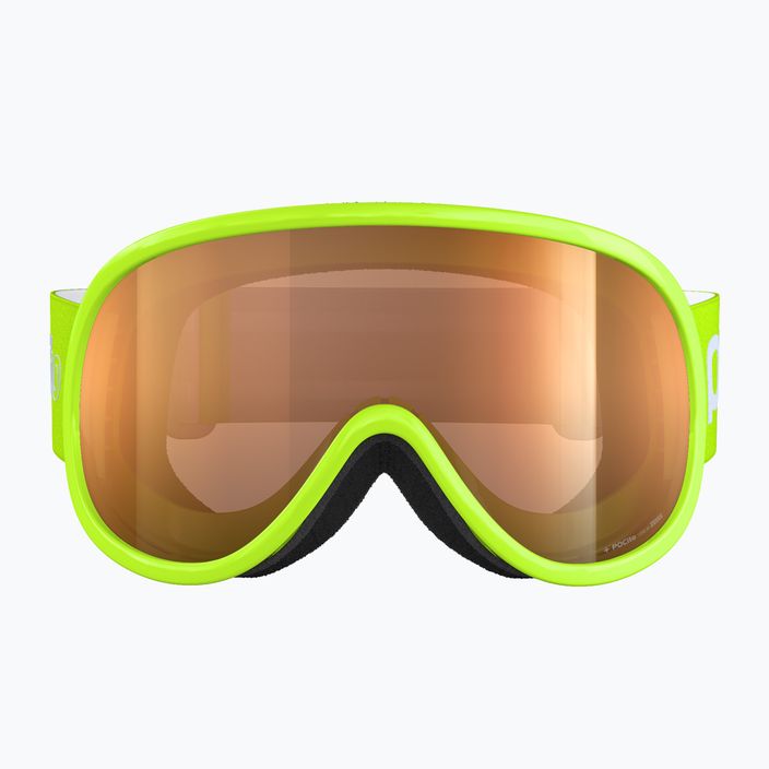 Children's ski goggles POC POCito Retina fluorescent yellow/green 2