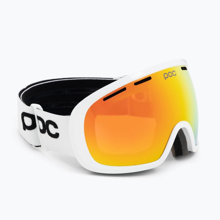 Ski goggles POC Fovea Clarity hydrogen white/spektris orange