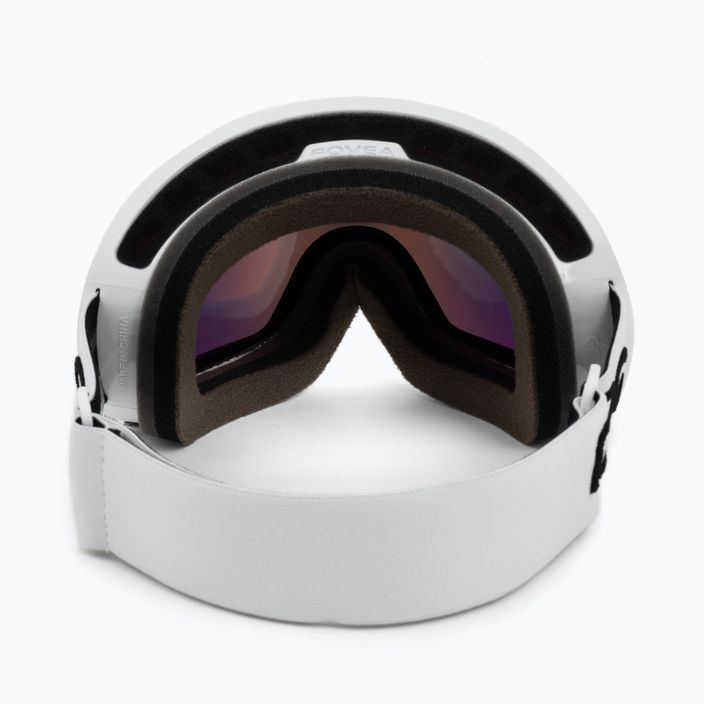 Ski goggles POC Fovea Clarity hydrogen white/spektris orange 3