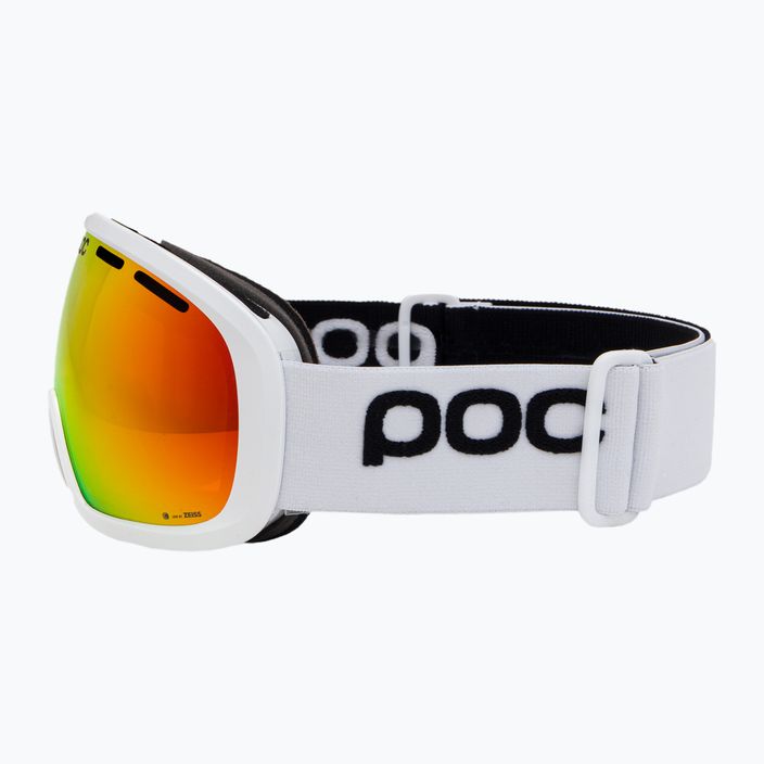 Ski goggles POC Fovea Mid Clarity hydrogen white/spektris orange 4