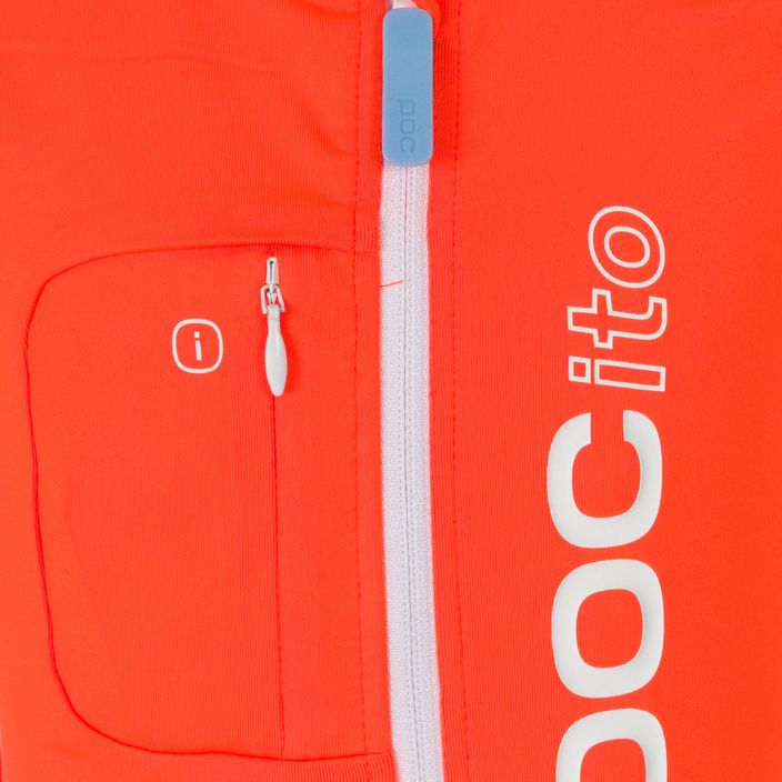Child safety waistcoat POC POCito VPD Air Vest fluorescent orange 5