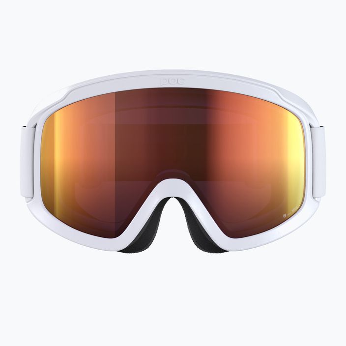 Ski goggles POC Opsin Clarity hydrogen white/spektris orange 7