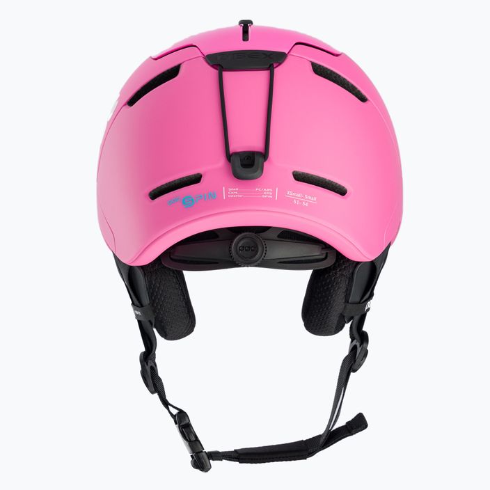 Women's ski helmet POC Obex Spin actinium pink 3