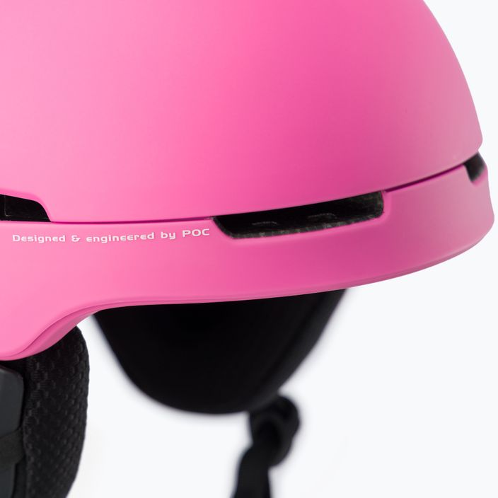 Women's ski helmet POC Obex Spin actinium pink 6