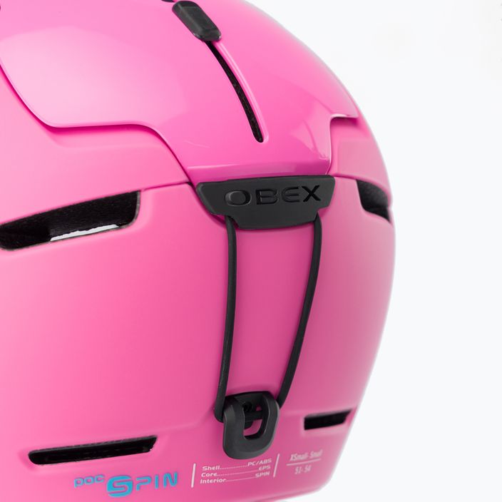 Women's ski helmet POC Obex Spin actinium pink 7