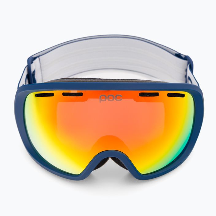Ski goggles POC Fovea Clarity lead blue/spektris orange 2