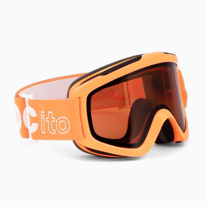 Children's ski goggles POC POCito Iris fluorescent orange/orange