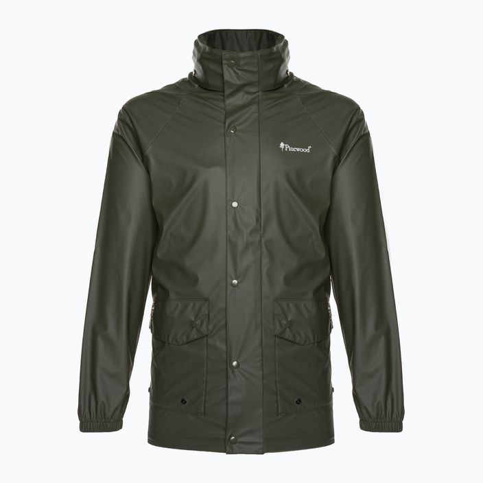 Pinewood men's rain jacket Gremista green 2