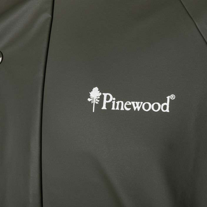 Pinewood men's rain jacket Gremista green 4