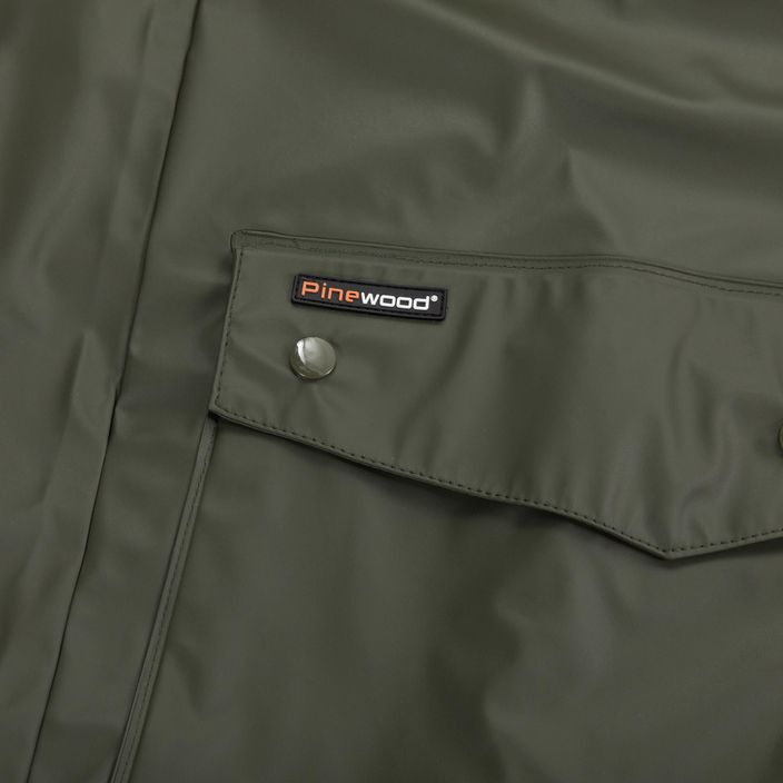 Pinewood men's rain jacket Gremista green 5