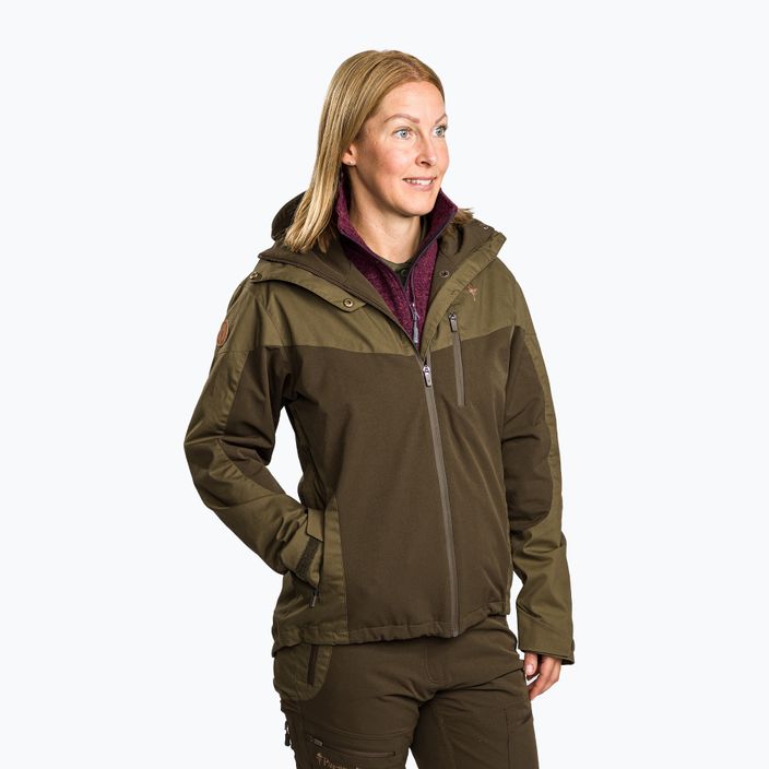 Pinewood Finnveden Hybrid Extreme women's jacket d.olive/h.olive