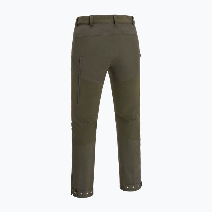 Men's Pinewood Abisko membrane trousers d.olive/suede brown 5