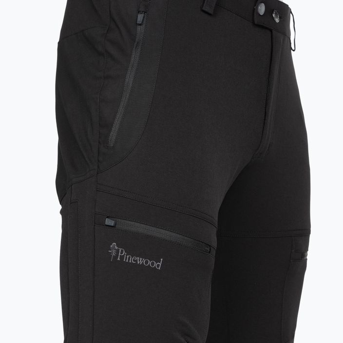 Men's trekking trousers Pinewood Finnveden Hybrid black 3
