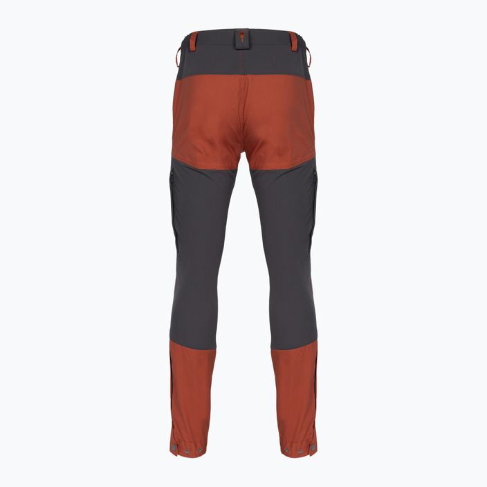 Men's Pinewood Finnveden Hybrid trekking trousers d.anthracite/terraco 6