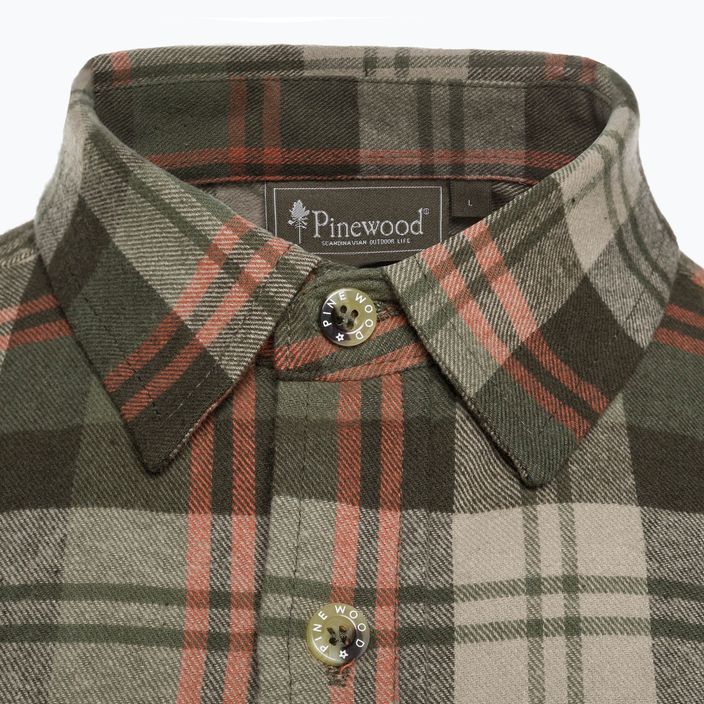 Pinewood men's shirt Härjedalen green 4