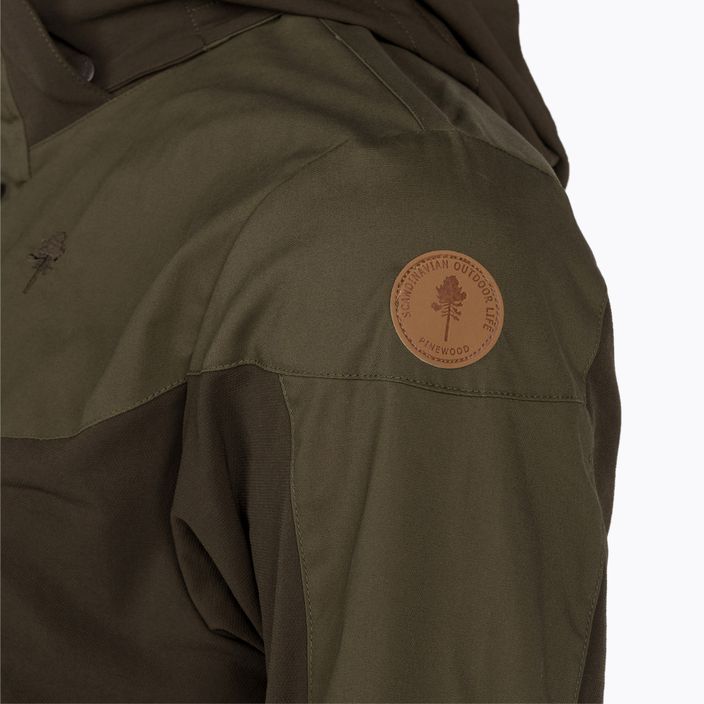 Men's Pinewood Finnveden Hybrid jacket d.olive/h.olive 3