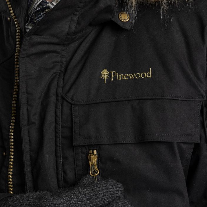 Men's Pinewood Finnveden Winter Parka down jacket black 4
