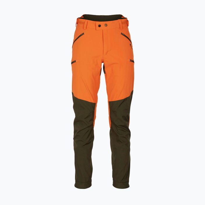 Men's Pinewood Abisko membrane trousers b.orange/mossgreen 5