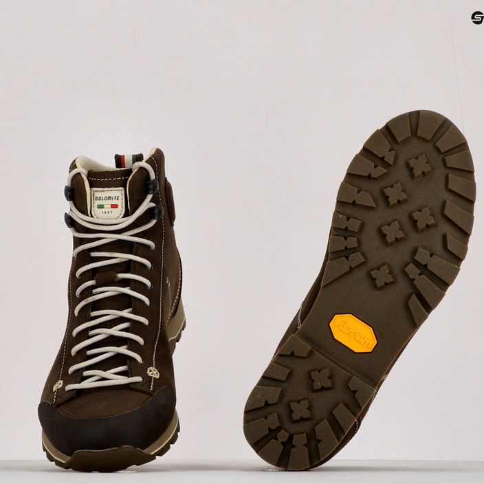 Men's trekking boots Dolomite 54 High Fg Gtx brown 247958 0712 10