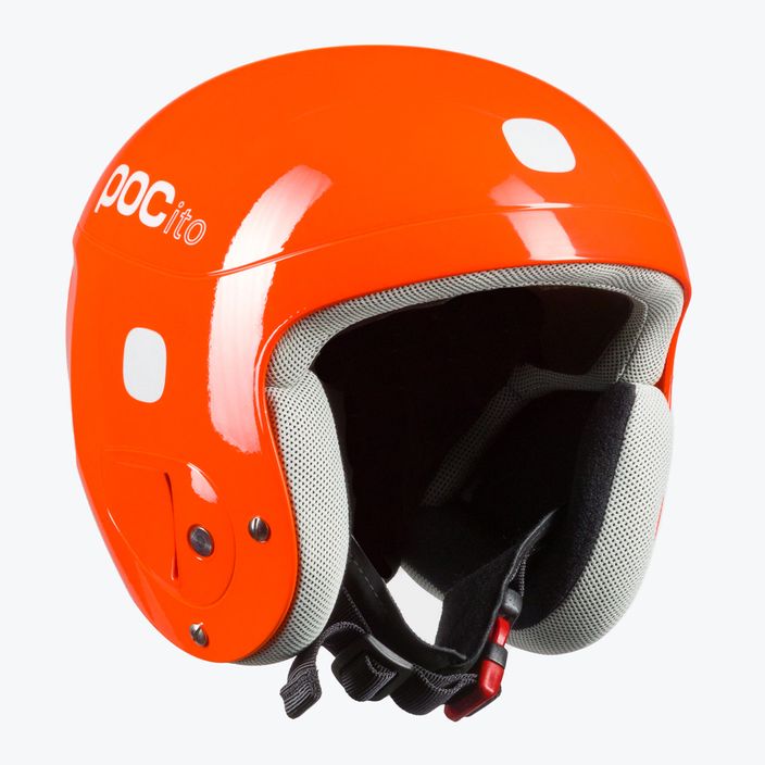 Children's ski helmets POC POCito Skull fluorescent orange