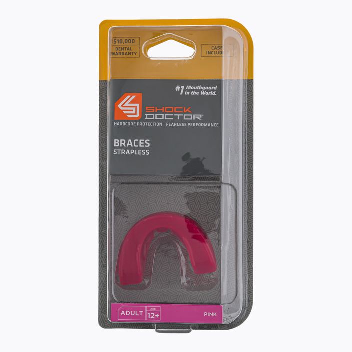 Shock Doctor Braces jaw protector pink SHO45