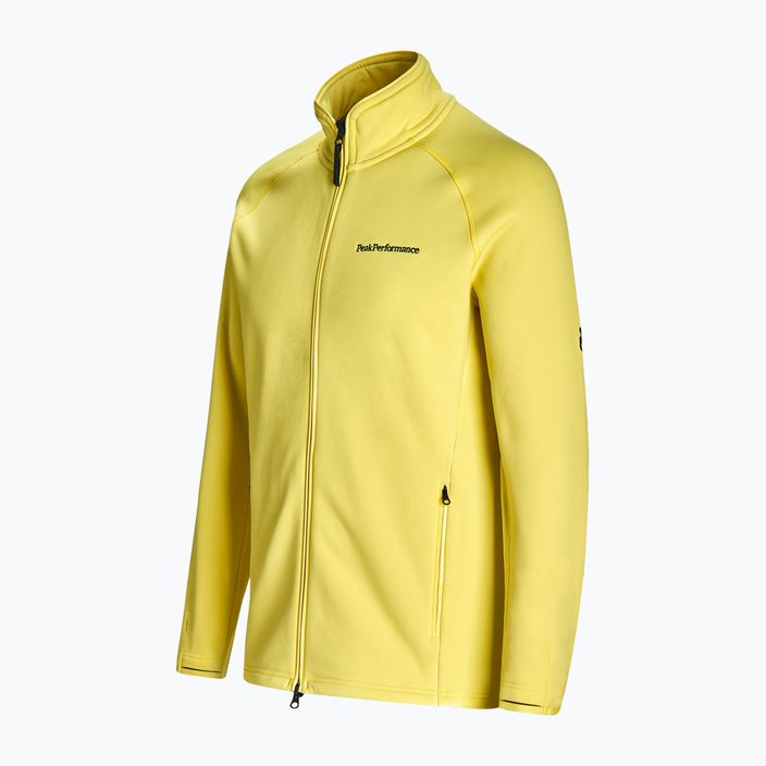 Men's Peak Performance Chill Zip ski jacket yellow G76536070 4