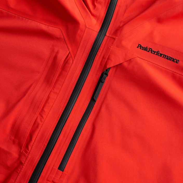 Men's Peak Performance Alpine ski jacket red G76537010 5