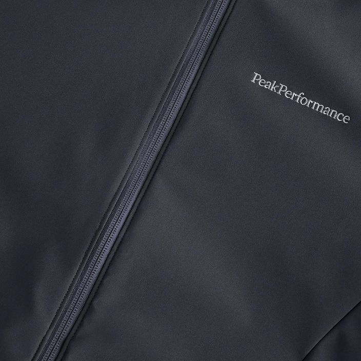 Men's Peak Performance Explore Hood softshell jacket grey G77112050 5
