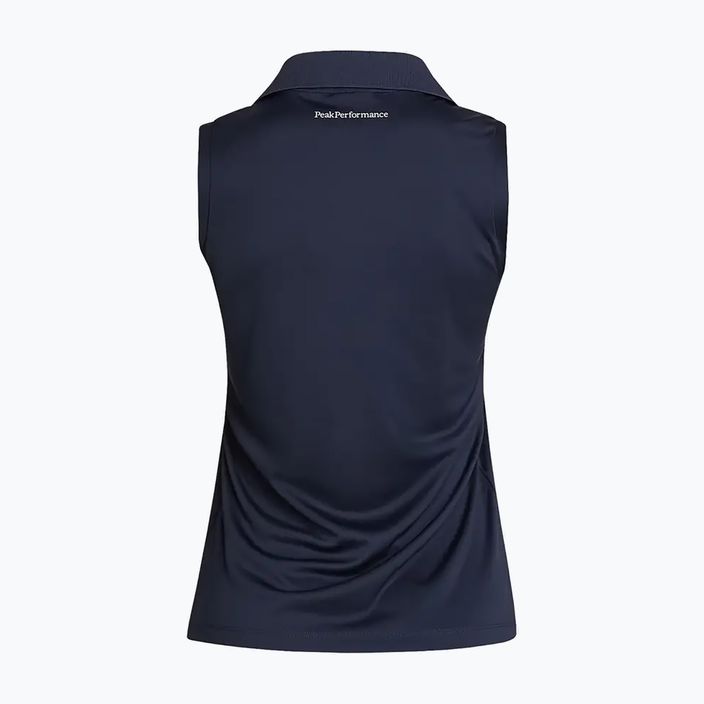 Peak Performance Illusion women's polo shirt navy blue G77553020 3
