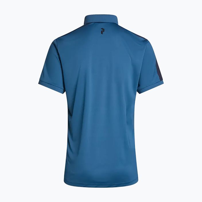 Men's Peak Performance Player Polo Shirt blue G77171140 3