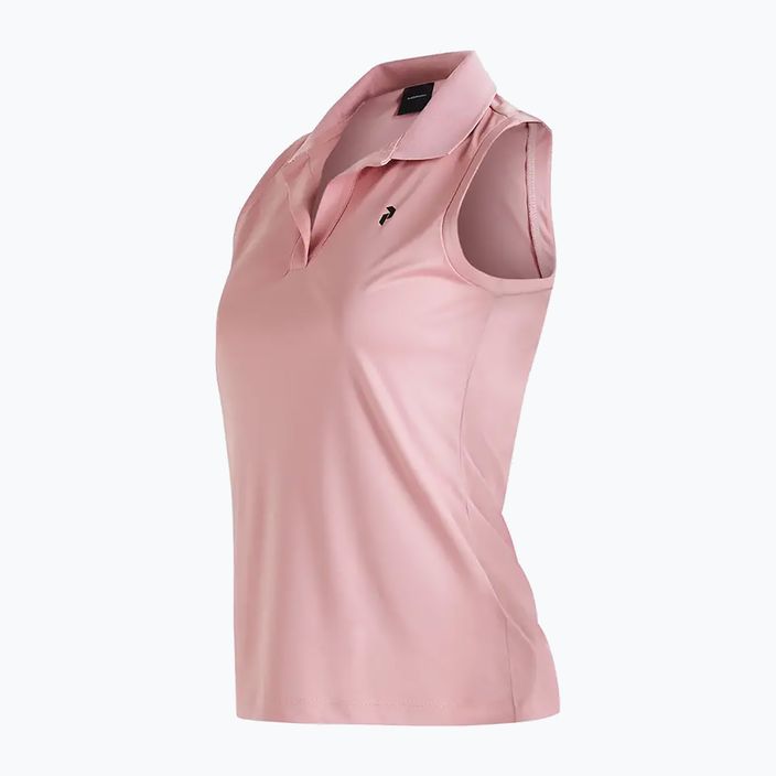 Peak Performance Illusion women's polo shirt pink G77553030 2
