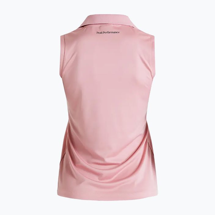 Peak Performance Illusion women's polo shirt pink G77553030 3
