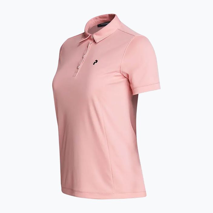 Peak Performance Alta women's polo shirt pink G77182100 2