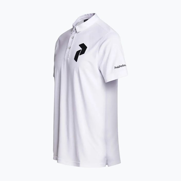 Peak Performance men's Panmore white polo shirt G77184010 2