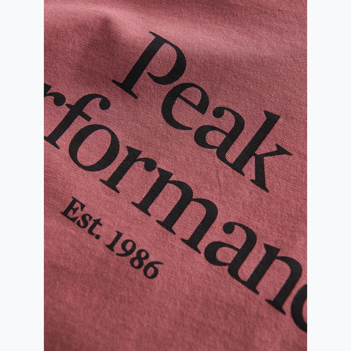 Men's Peak Performance Original Tee brown trekking shirt G77266240 8