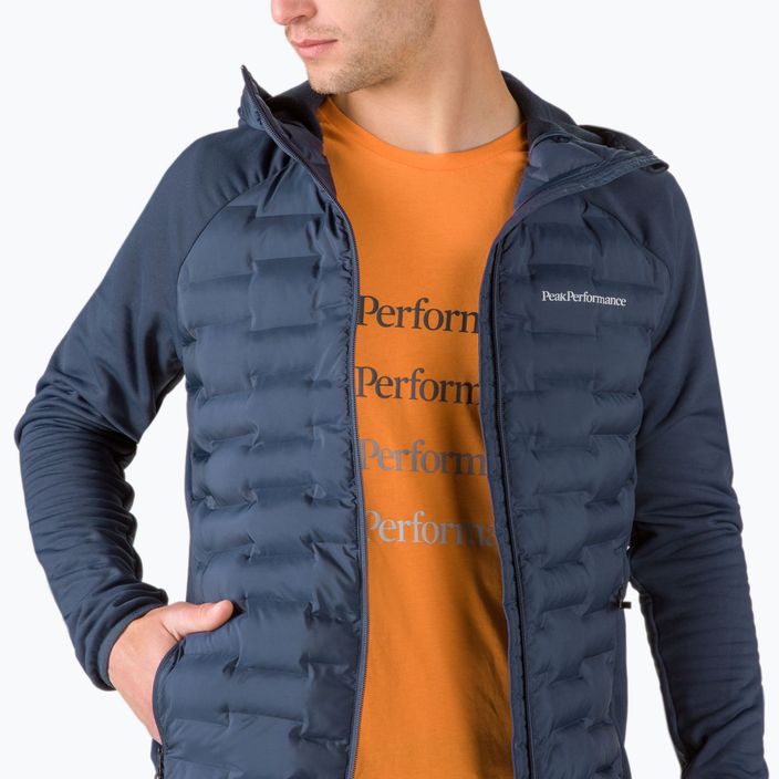 Men's Peak Performance Argon Hybrid Hood jacket navy blue G77240010 4
