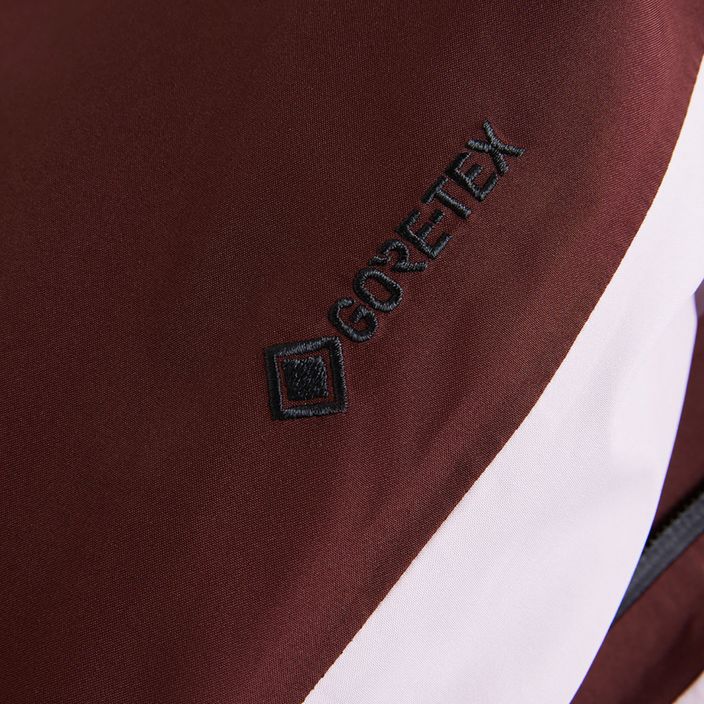 Women's Peak Performance Gravity 2L GoreTex ski jacket pink and brown G78250010 9