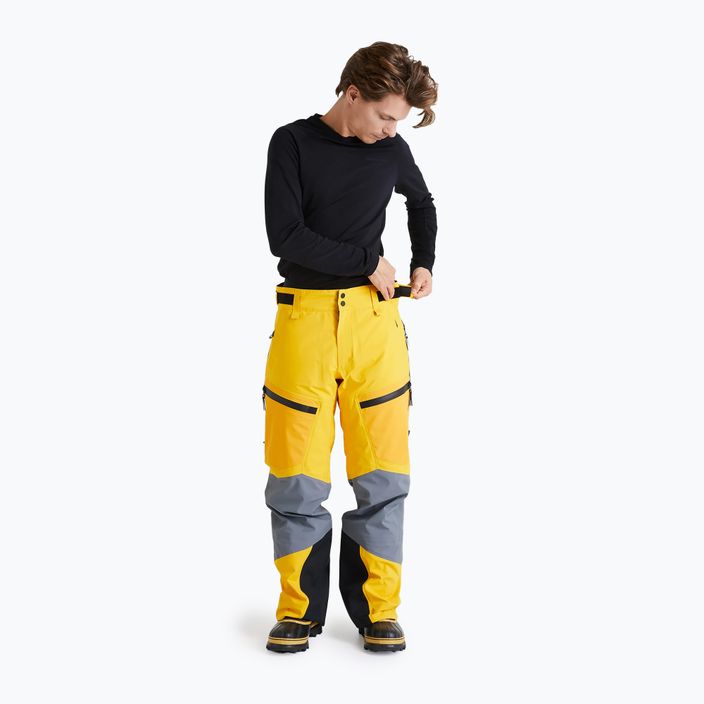 Peak Performance men's ski trousers Gravity GoreTex 3L yellow G78018080 2