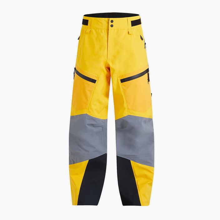 Peak Performance men's ski trousers Gravity GoreTex 3L yellow G78018080 8